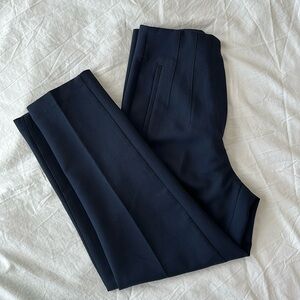 ZARA Pants With A High Waist | Size Small | Navy